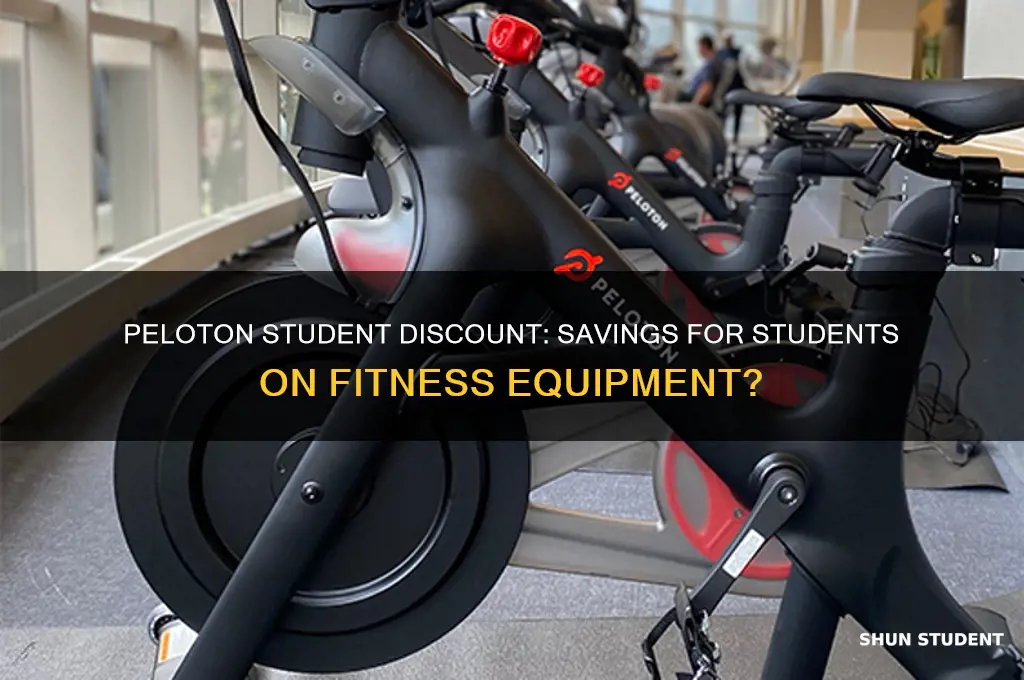 does peloton have a student discount