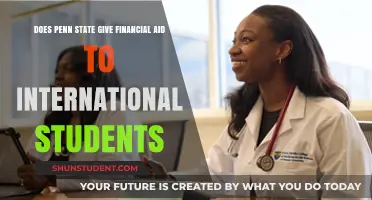 Financial Aid for International Students at Penn State
