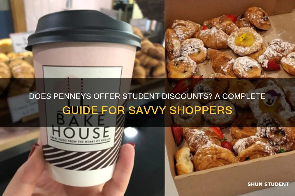 does penneys do student discount