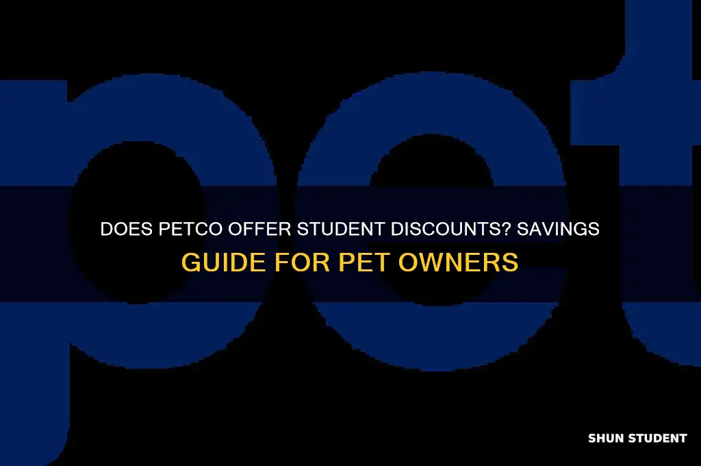 does petco have student discount