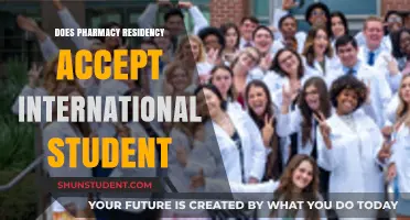 Pharmacy Residency: International Students' Chances