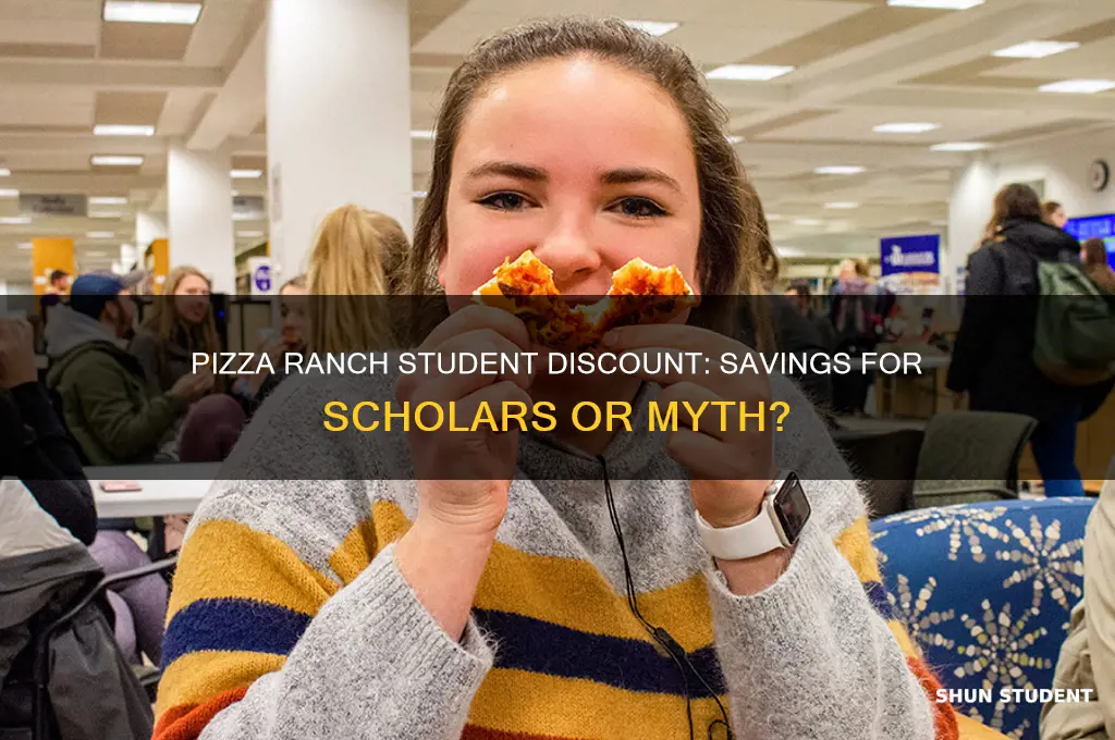 does pizza ranch give student discount