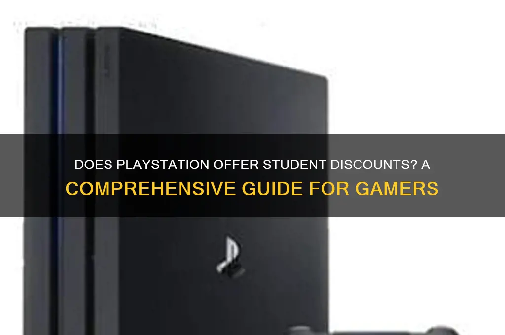 does playstation do student discount