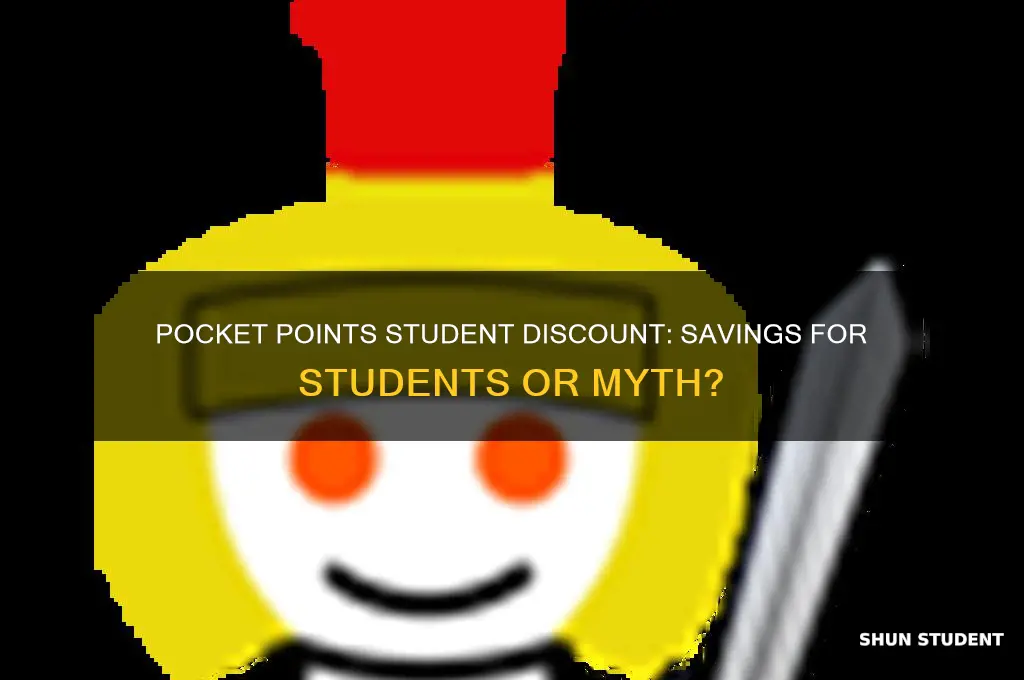 does pocket poitns have student discount