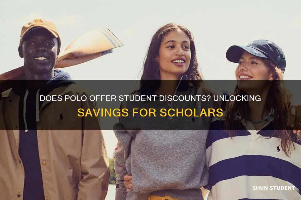does polo do student discount