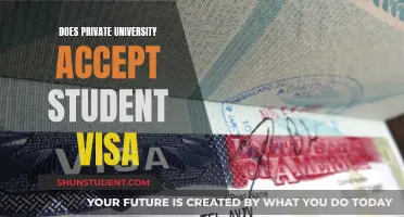 Student Visas: Private University Acceptance