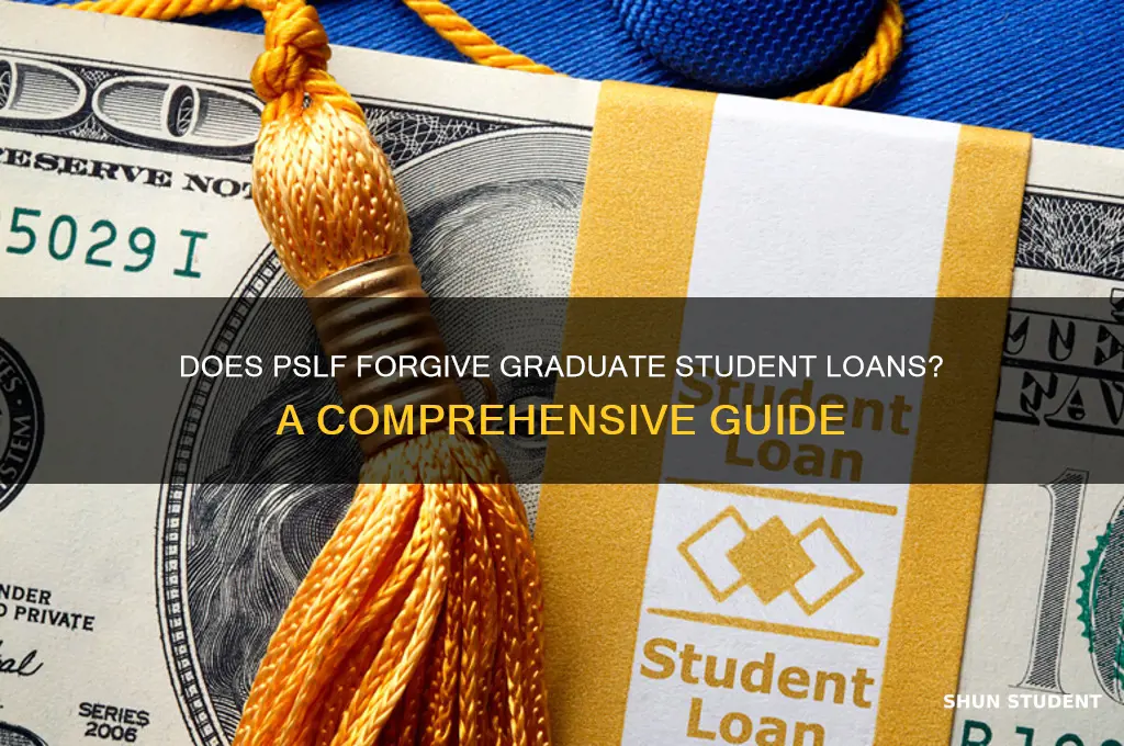 does pslf forgive graduate student loans
