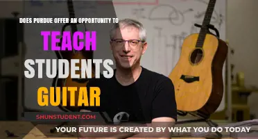 Purdue's Guitar Teaching Opportunities: A Musical Learning Experience