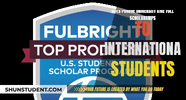 Purdue University Scholarships: Full Ride for International Students?