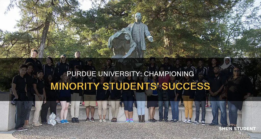 does purdue university help minority students