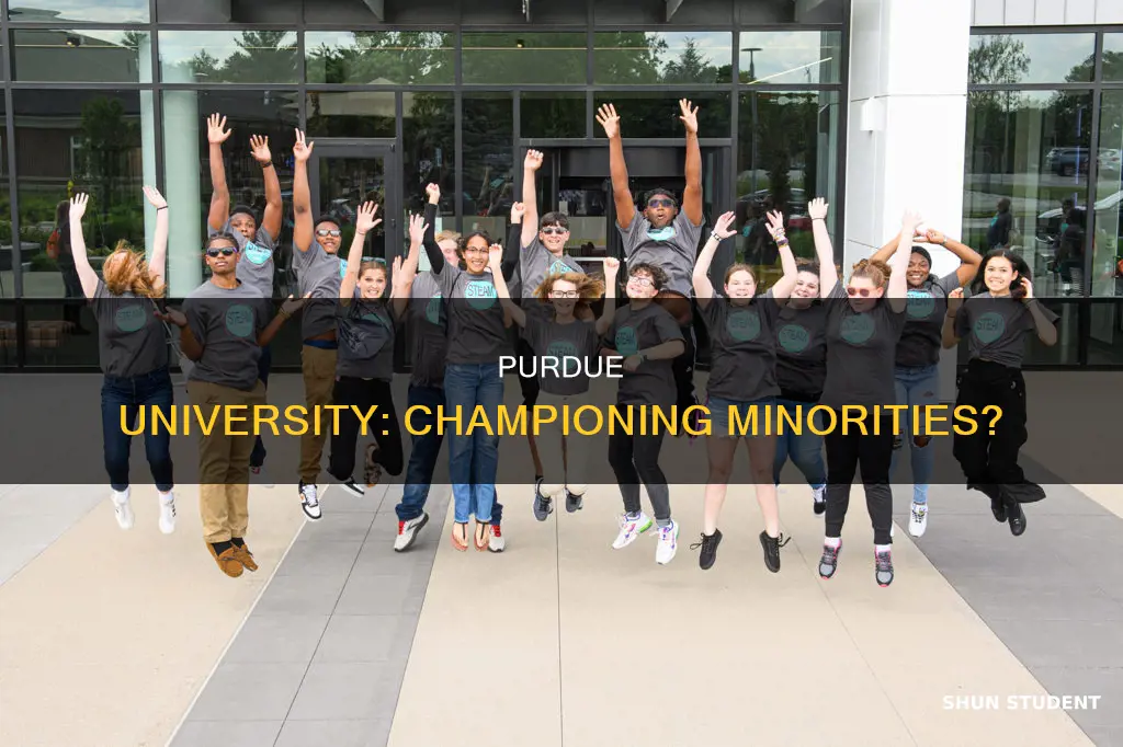 does purdue university help minority students