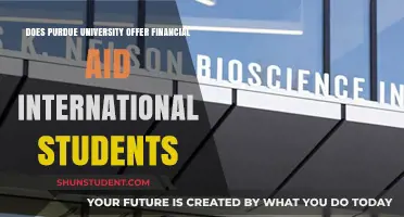 Purdue University: Financial Aid for International Students?