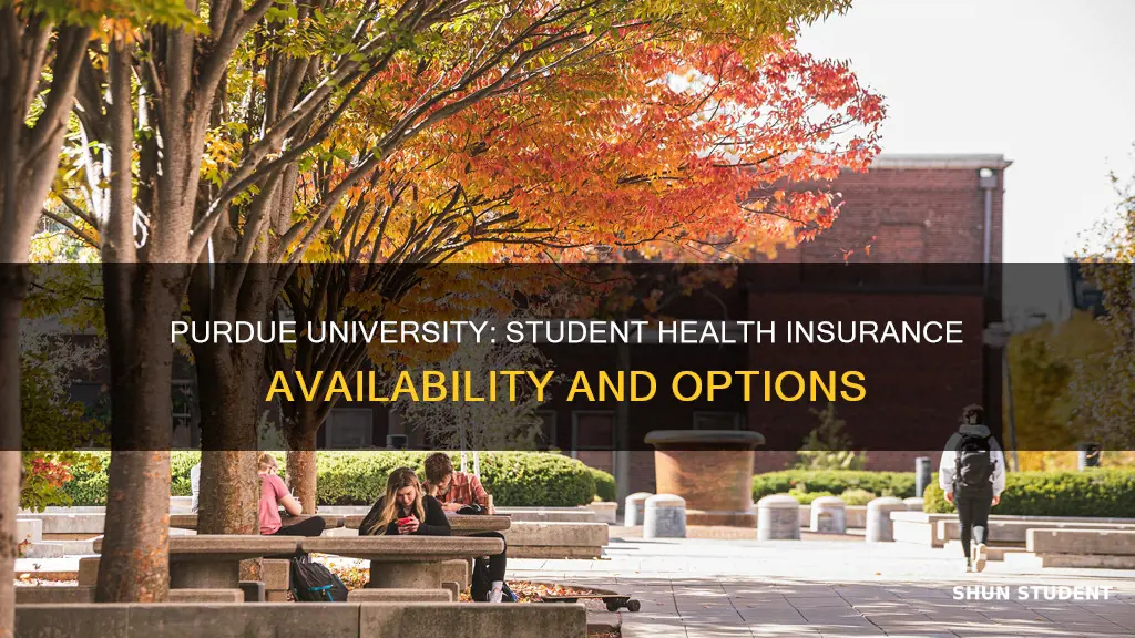 does purdue university offer health insurance students