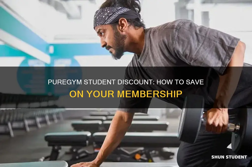does puregym do student discount