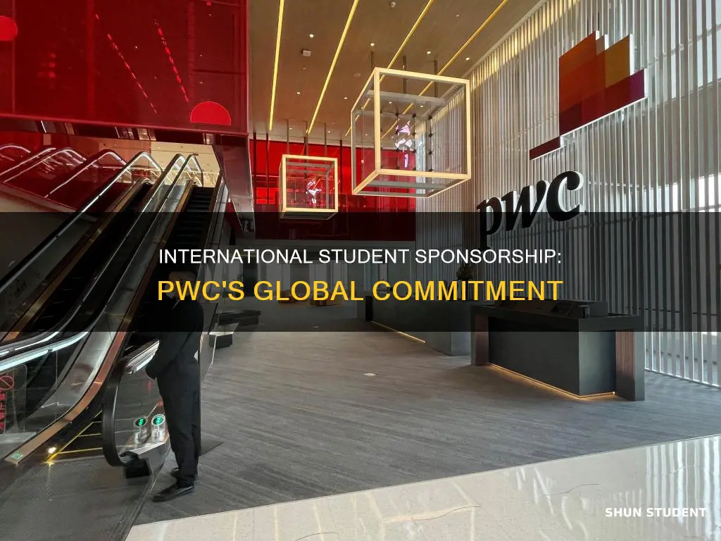 does pwc sponsor international students