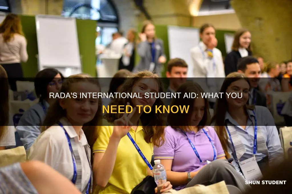 does rada give aid to international students