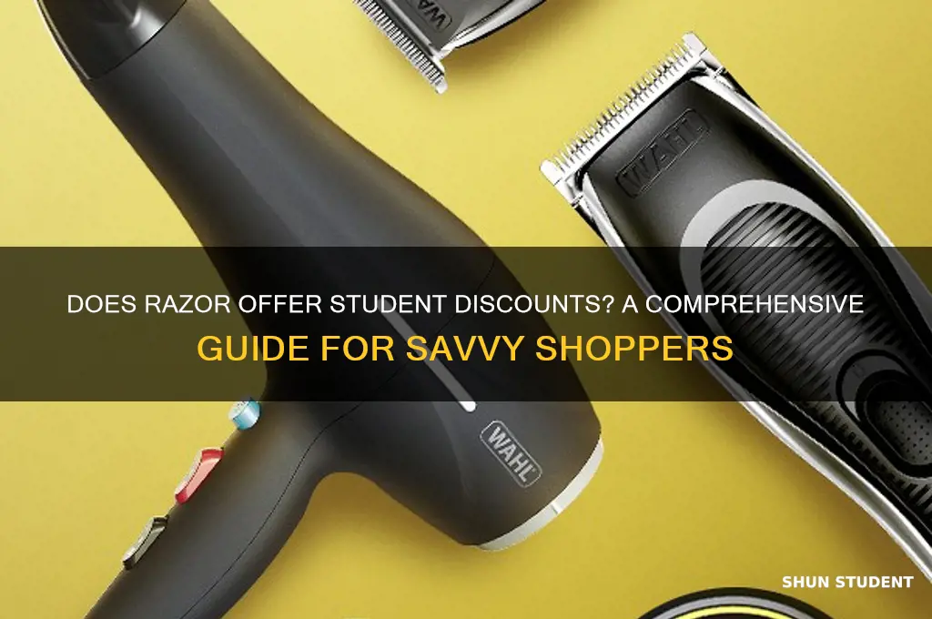 does razor have student discount