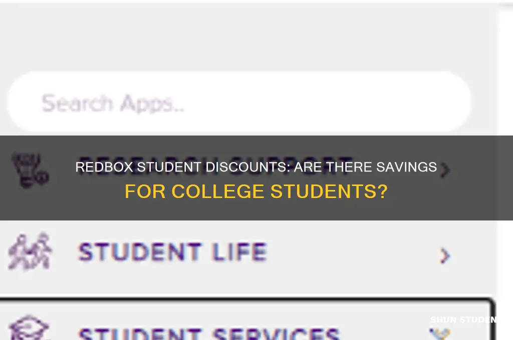does redbox have student discounts