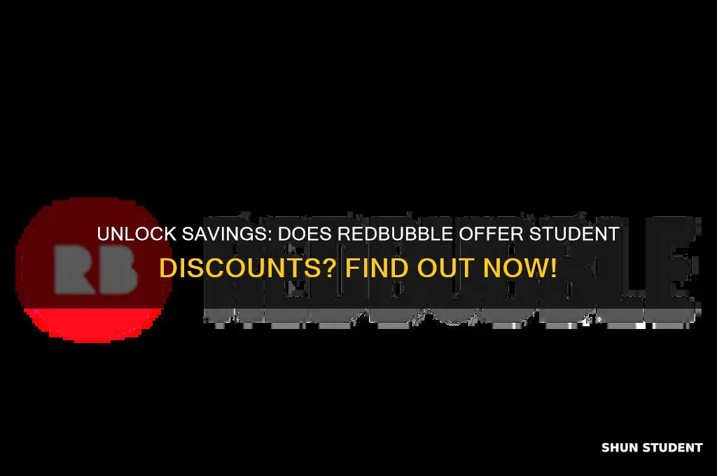 does redbubble do student discount