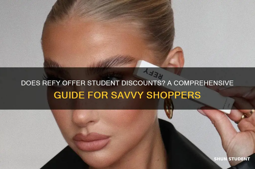 does refy do student discount
