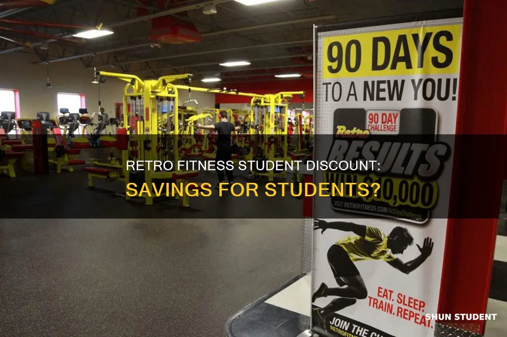 does retro fitness have a student discount