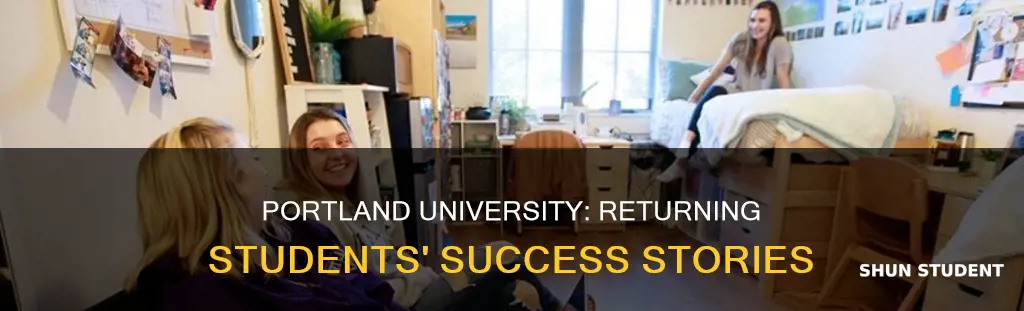 does returning students university of portland