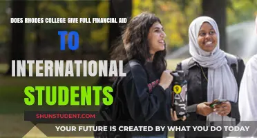 Rhodes College: Full Financial Aid for International Students?