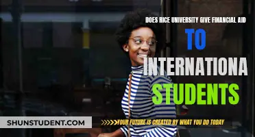 Rice University: Financial Aid for International Students?