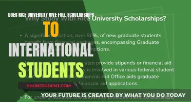 Rice University Scholarships: Full Ride for International Students?