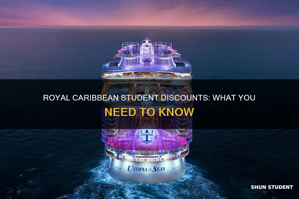 does royal carribean have a student discount