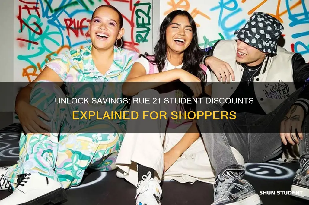 does rue 21 do student discounts