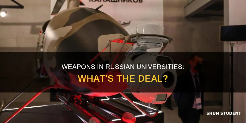 does russia allow students to carry weapons in universities