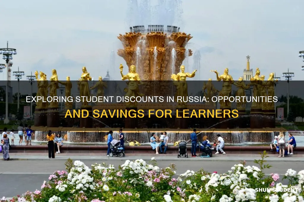 does russia offer student discounts