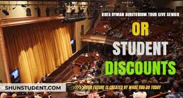 Ryman Auditorium Tour: Senior and Student Discounts Explained