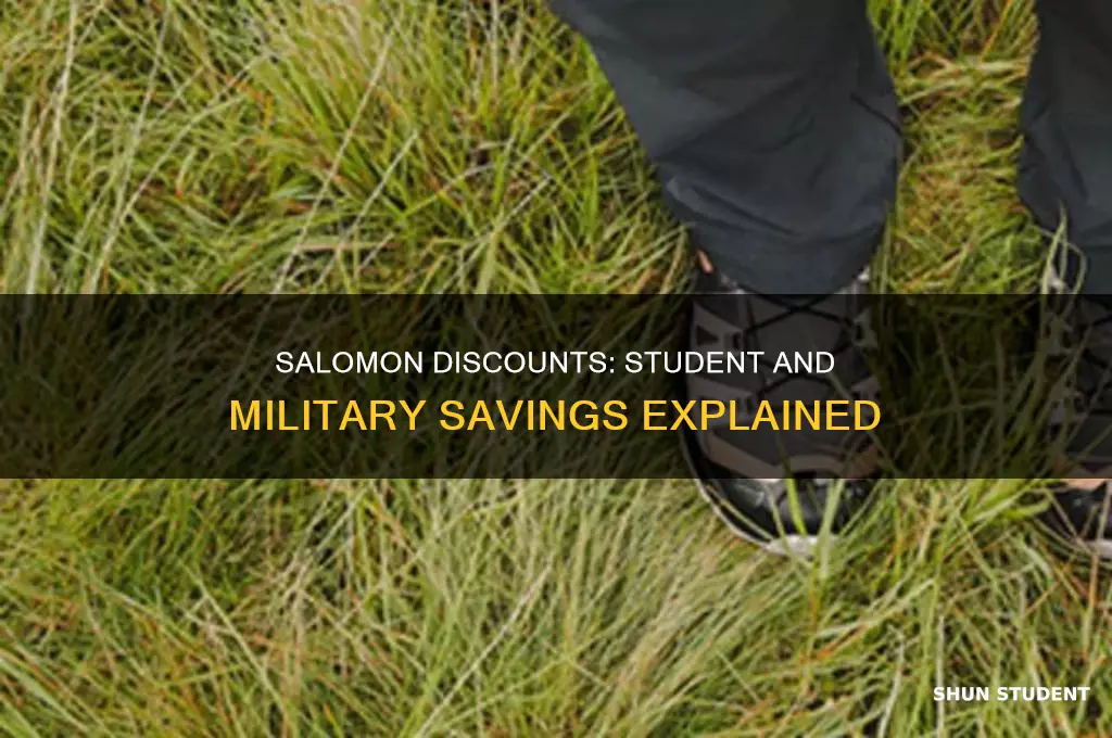 does salomon offer student or military discounts