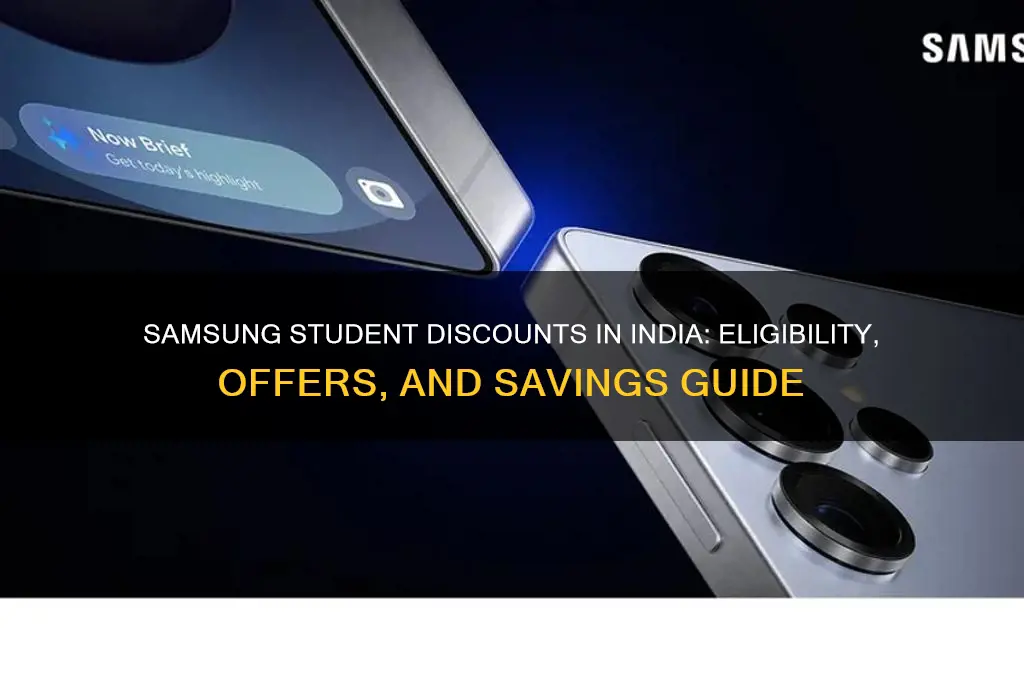 does samsung give student discounts in india