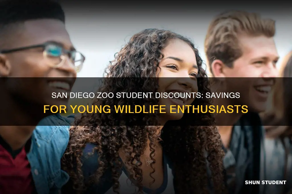 does san diego zoo give student discounts