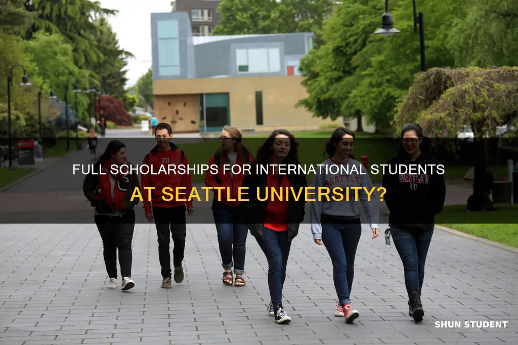 does seattle university offer full scholarships for international students