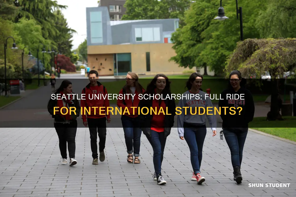 does seattle university offer full scholarships for international students