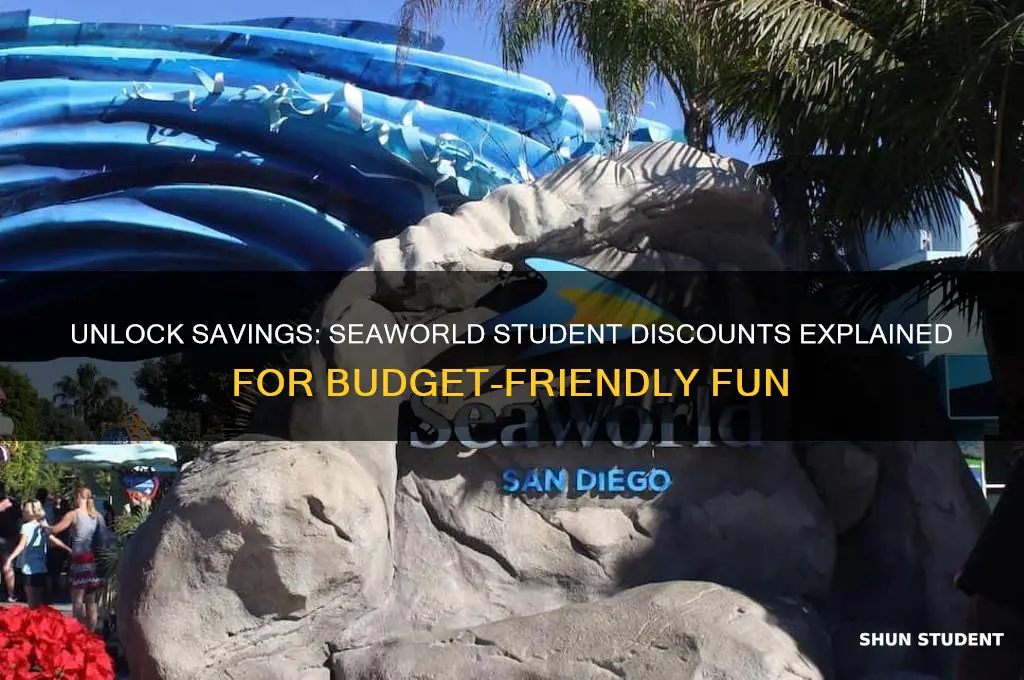 does seaworld have student discount