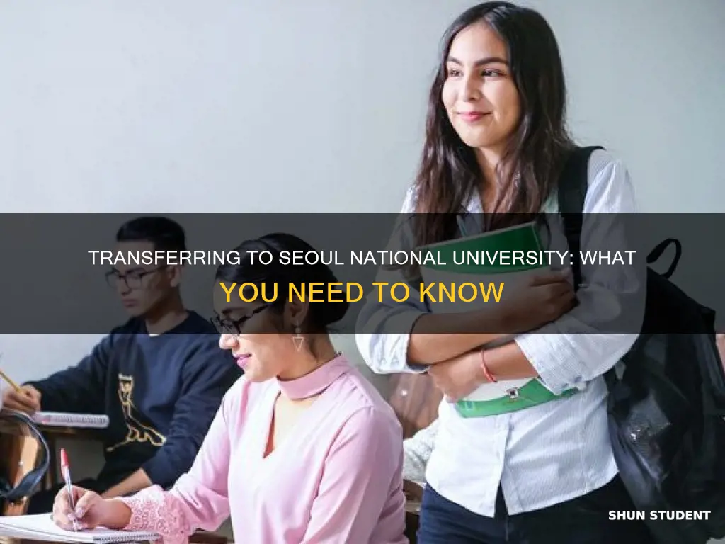 does seoul national university accept transfer students