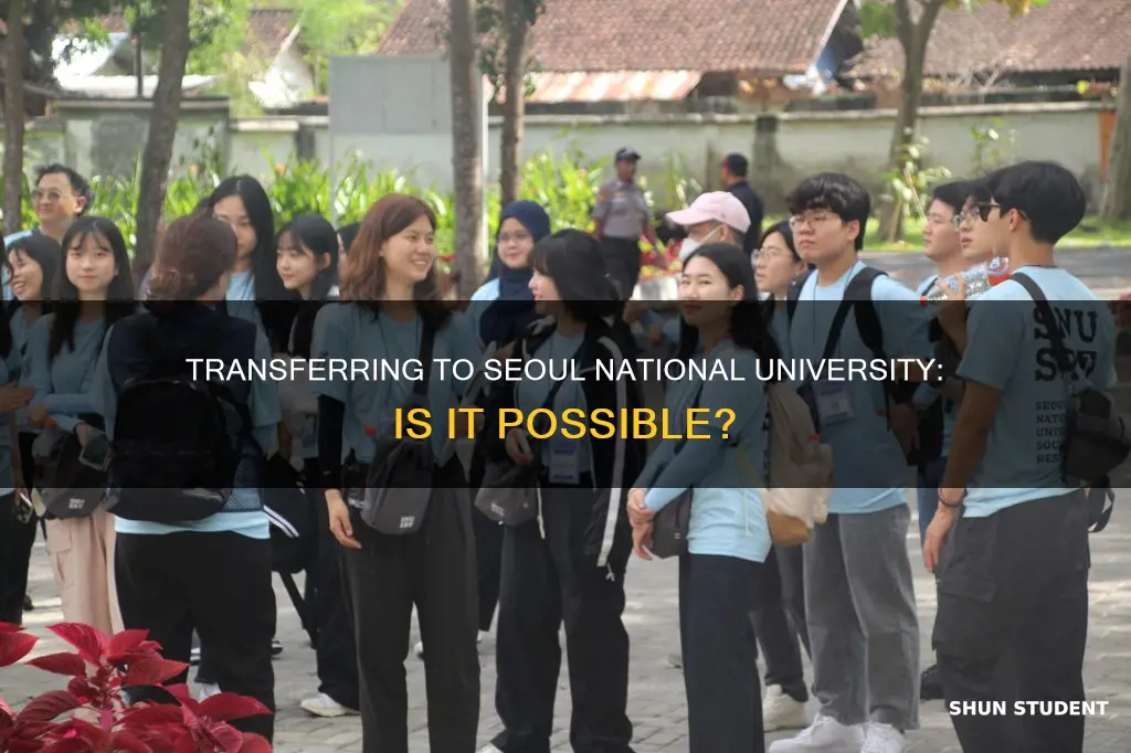 does seoul national university accept transfer students