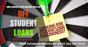 Military Service: Student Loan Forgiveness?