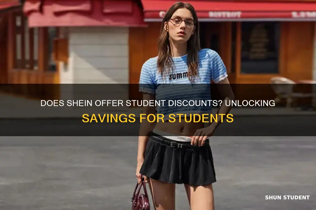 does shein do student discount