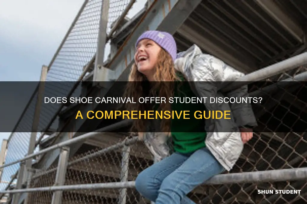 does shoe carnival do student discount