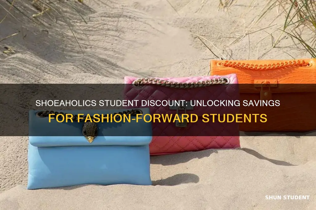 does shoeaholics do student discount