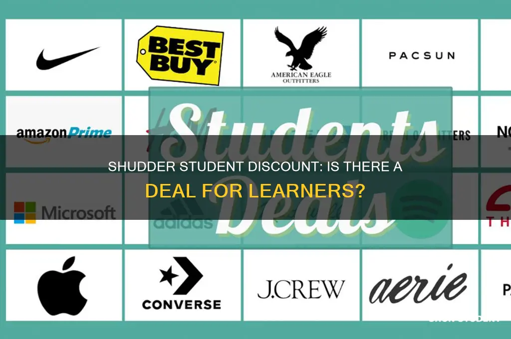 does shudder have a student discount