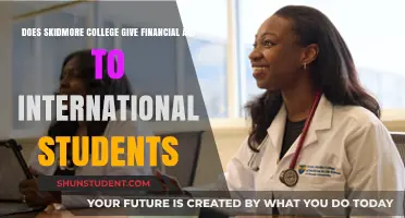 Skidmore College: Financial Aid for International Students?