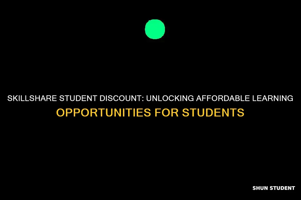 does skillshare have student discount