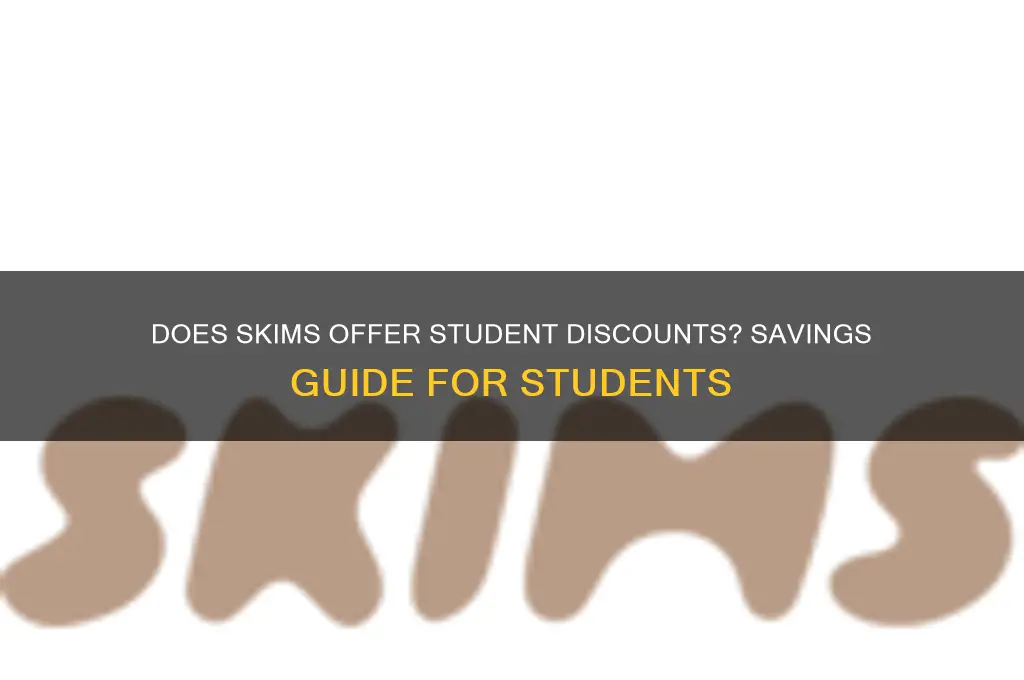 does skims offer student discount